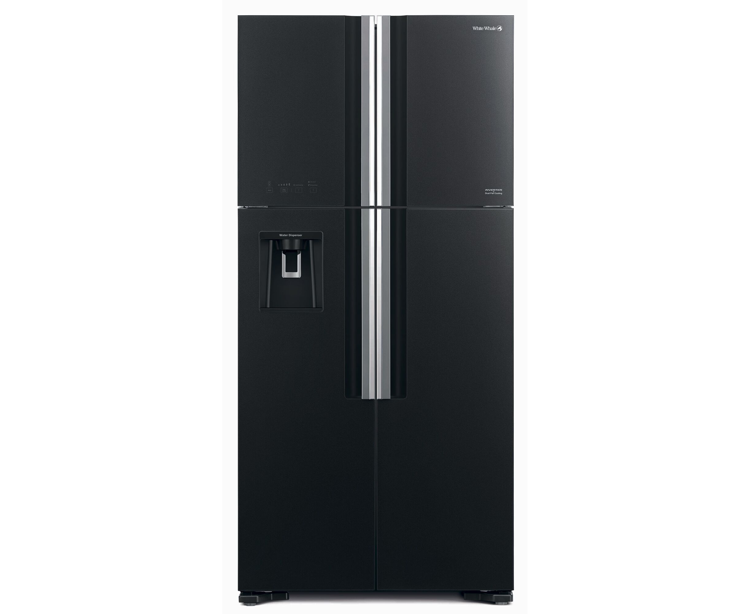 Холодильник Hitachi R-W660 PUC7 GGR серое стекло