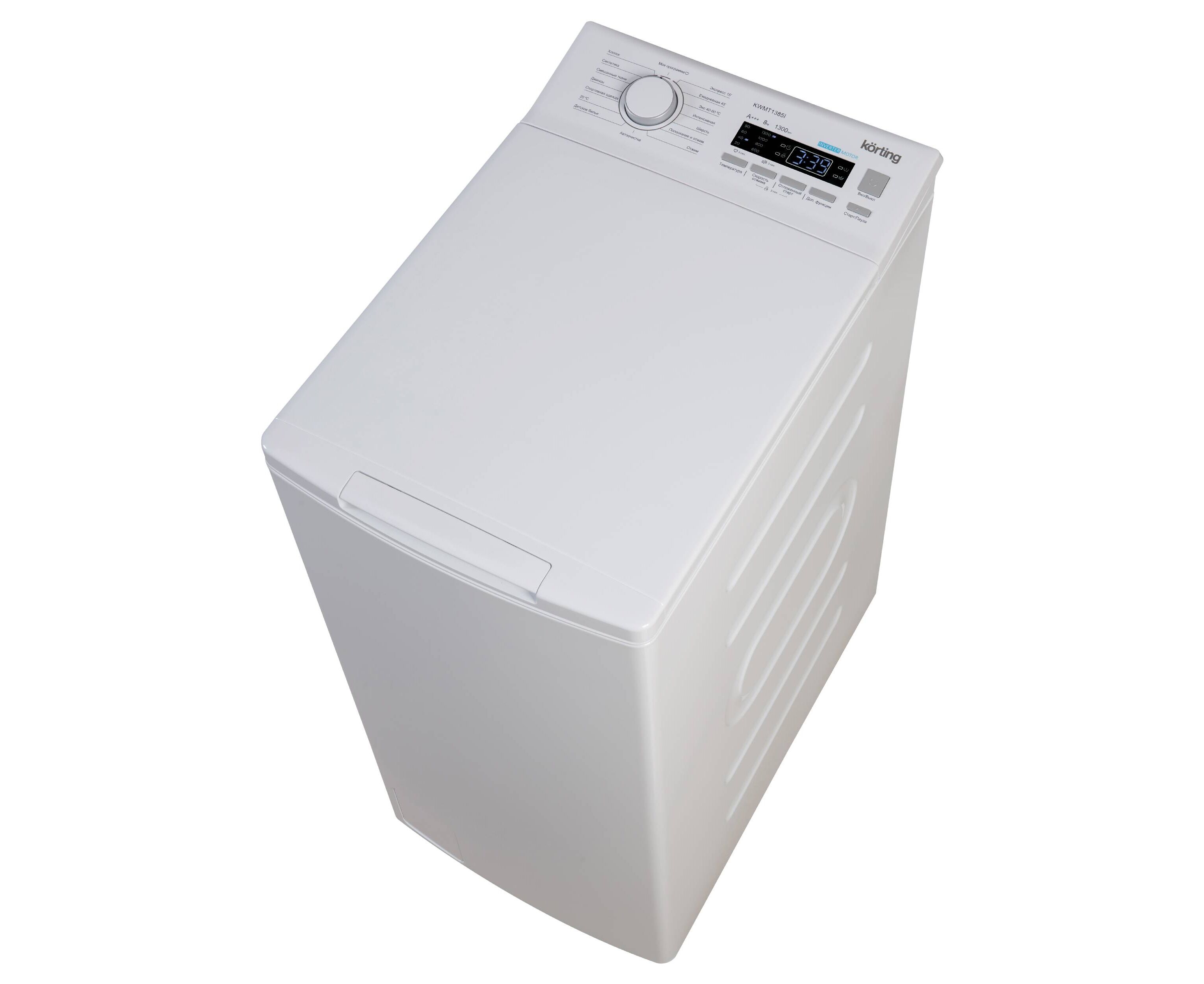 Стиральная машина вертикальная KORTING KWMT 1385 I
