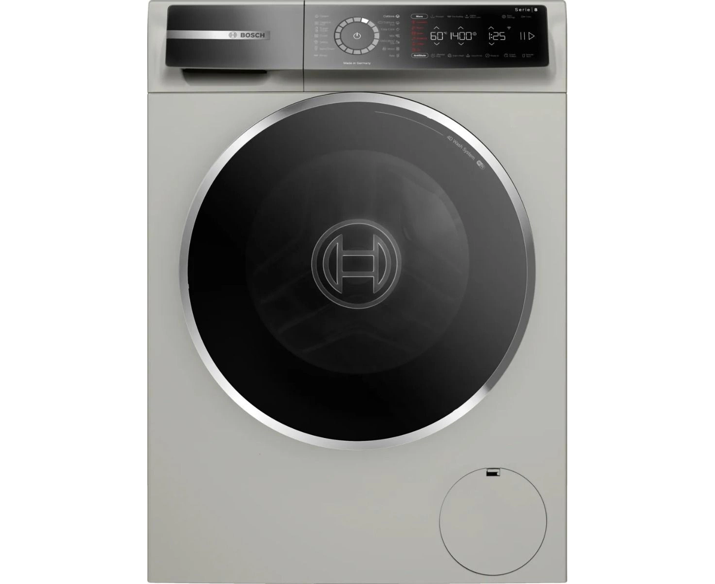 Стиральная машина Bosch WGB2440 XME Serie 8 серебристый