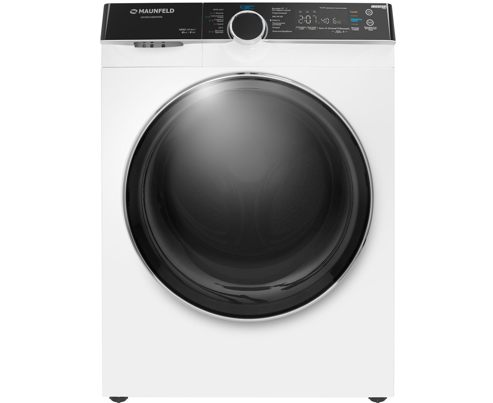 Стиральная машина MAUNFELD MFWM1486 WH06