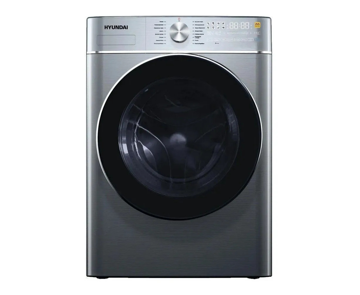 Стиральная машина HYUNDAI WME9413 темно-серебристый