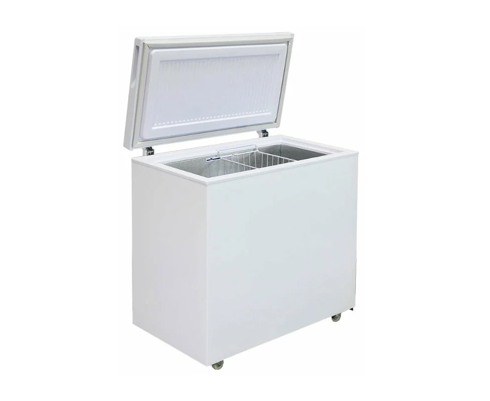 Морозильный ларь Бирюса 210 KX белый, Вх Шх Г: 81,5х 93,5х 54,5см, полезн объем 200л, класс В, 10кг/сут, 1 корзина