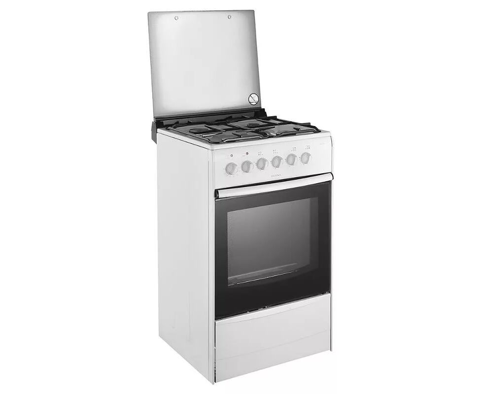 Плита комбинированная Darina 1 B KM 441 301 W белый, 50x50x85 см, 4 газовые конфорки