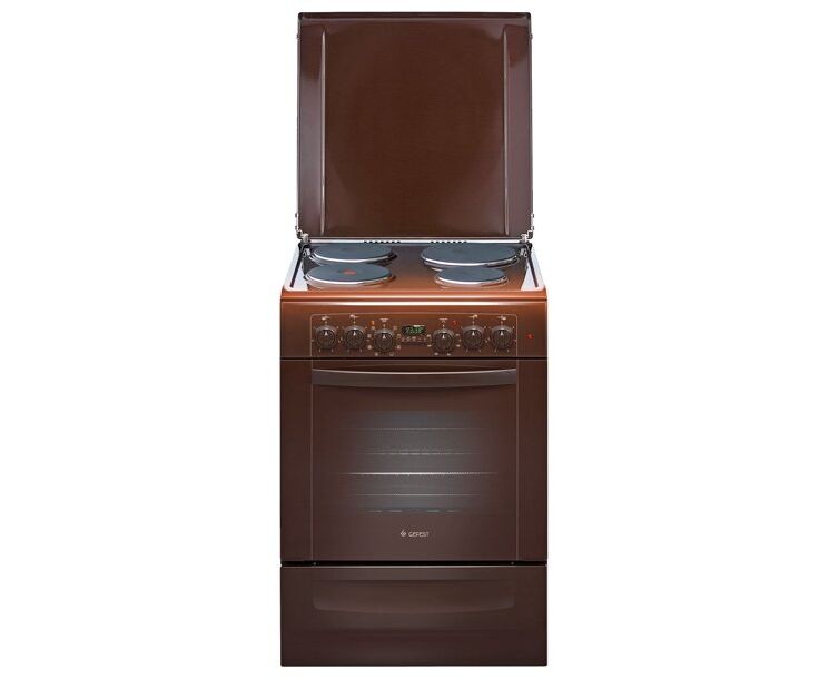 Плита Gefest 6140-03 0001 коричневый эмаль