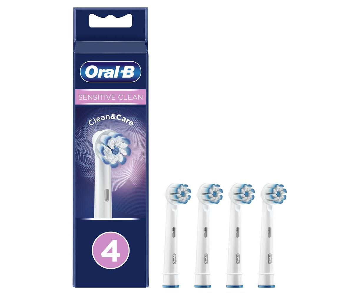 Насадки для зубных щеток BRAUN ORAL B Sensitive EB60-4 4шт
