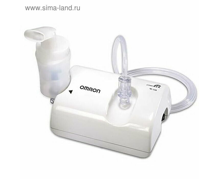 Ингалятор Omron NE-C24 (NE-C801 S-RU) компрессорный стационарный белый