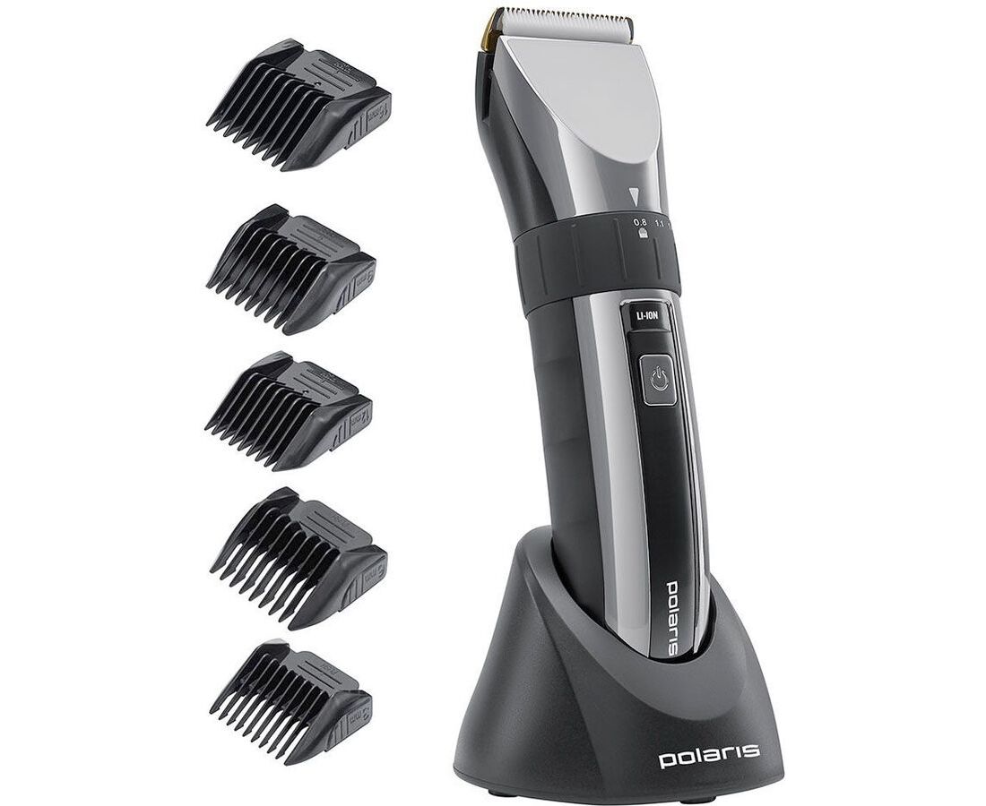 Машинка для стрижки POLARIS PHC 3017 RC черный/хром