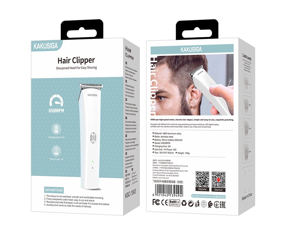 Триммер Kakusiga KSC-1503 4 насадки white