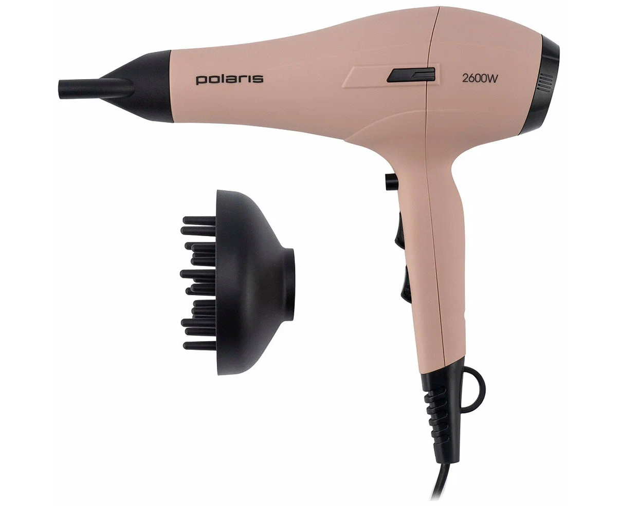 Фен Polaris PHD 2600 A Ci розовый пепел
