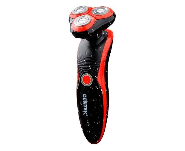 Бритва Centek CT-2168 (красн) ротор 3 D