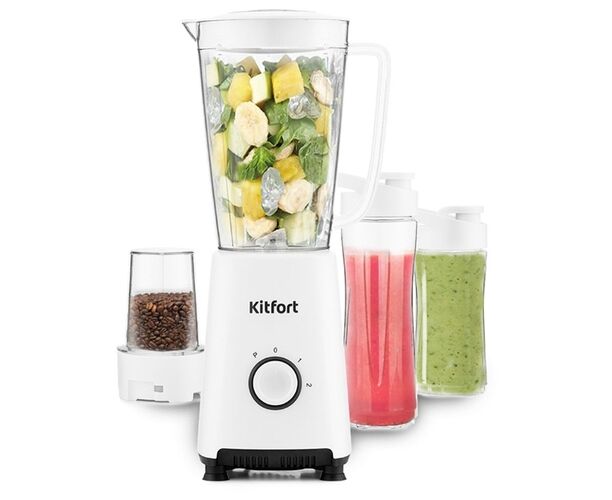 Блендер стационарный Kitfort КТ-1380 белый