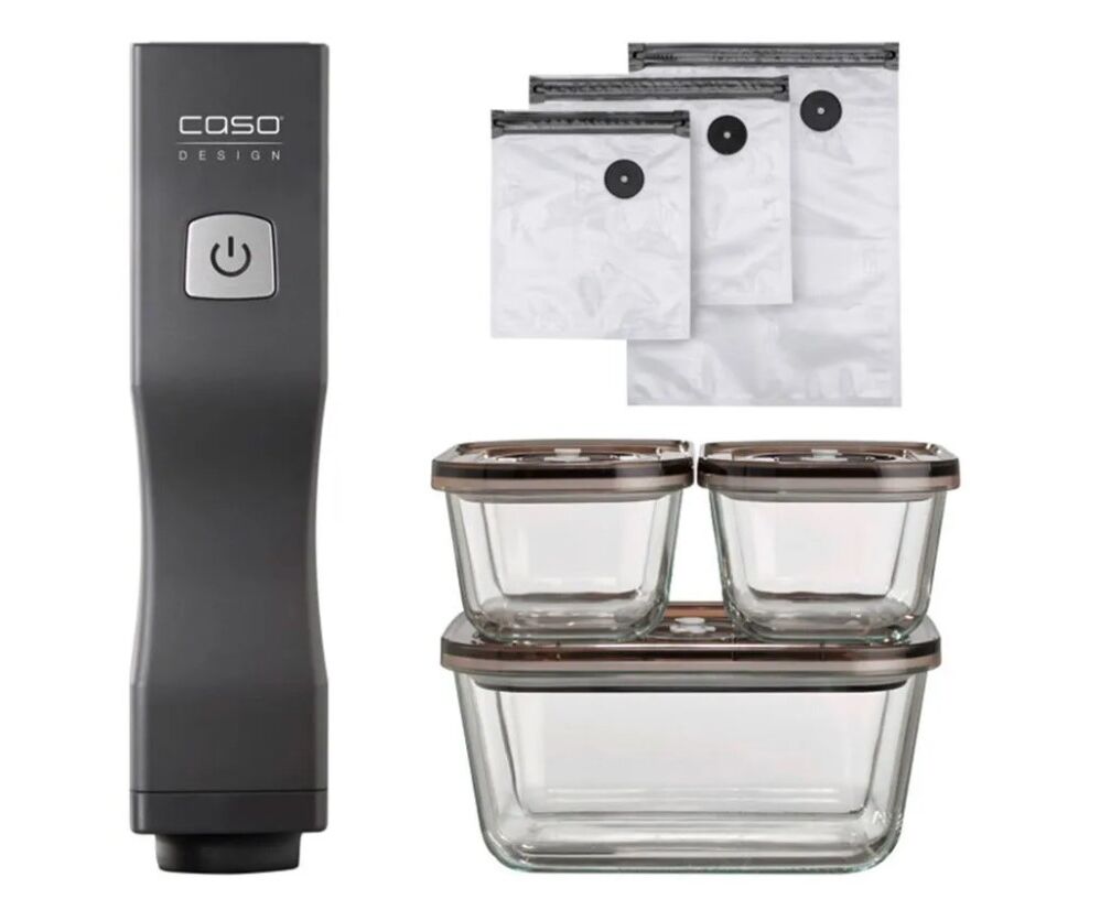 Вакууматор с аксессуарами CASO Vacu One Touch Eco-Set