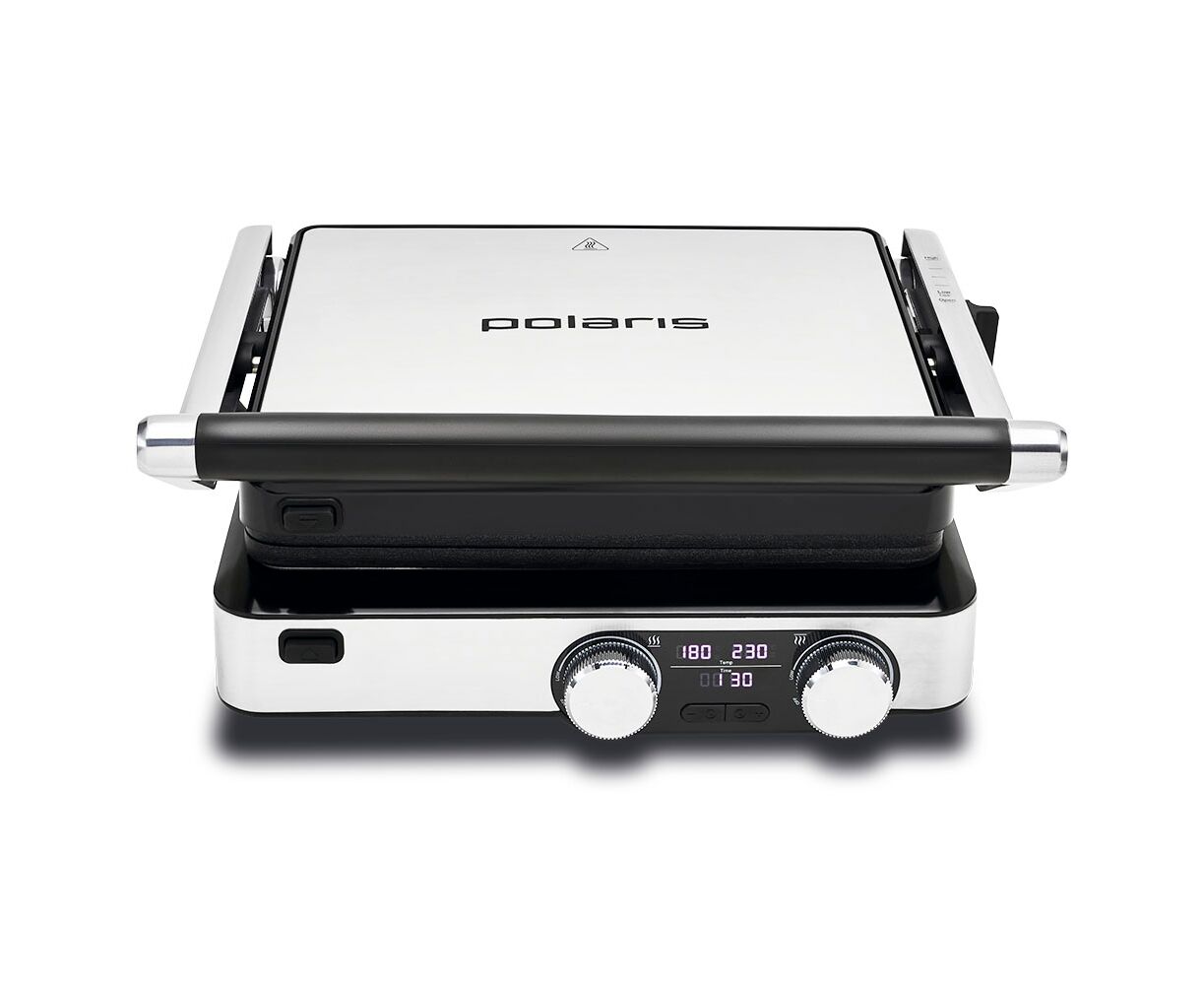 Электрогриль POLARIS PGP 2302 D серебристый