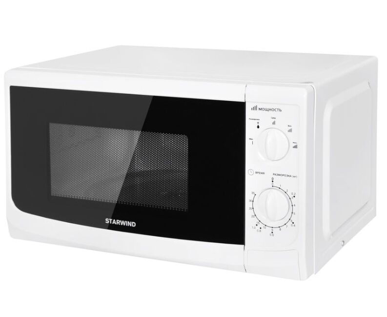 Микроволновая печь STARWIND SWM5620, 700 Вт, 20л, белый