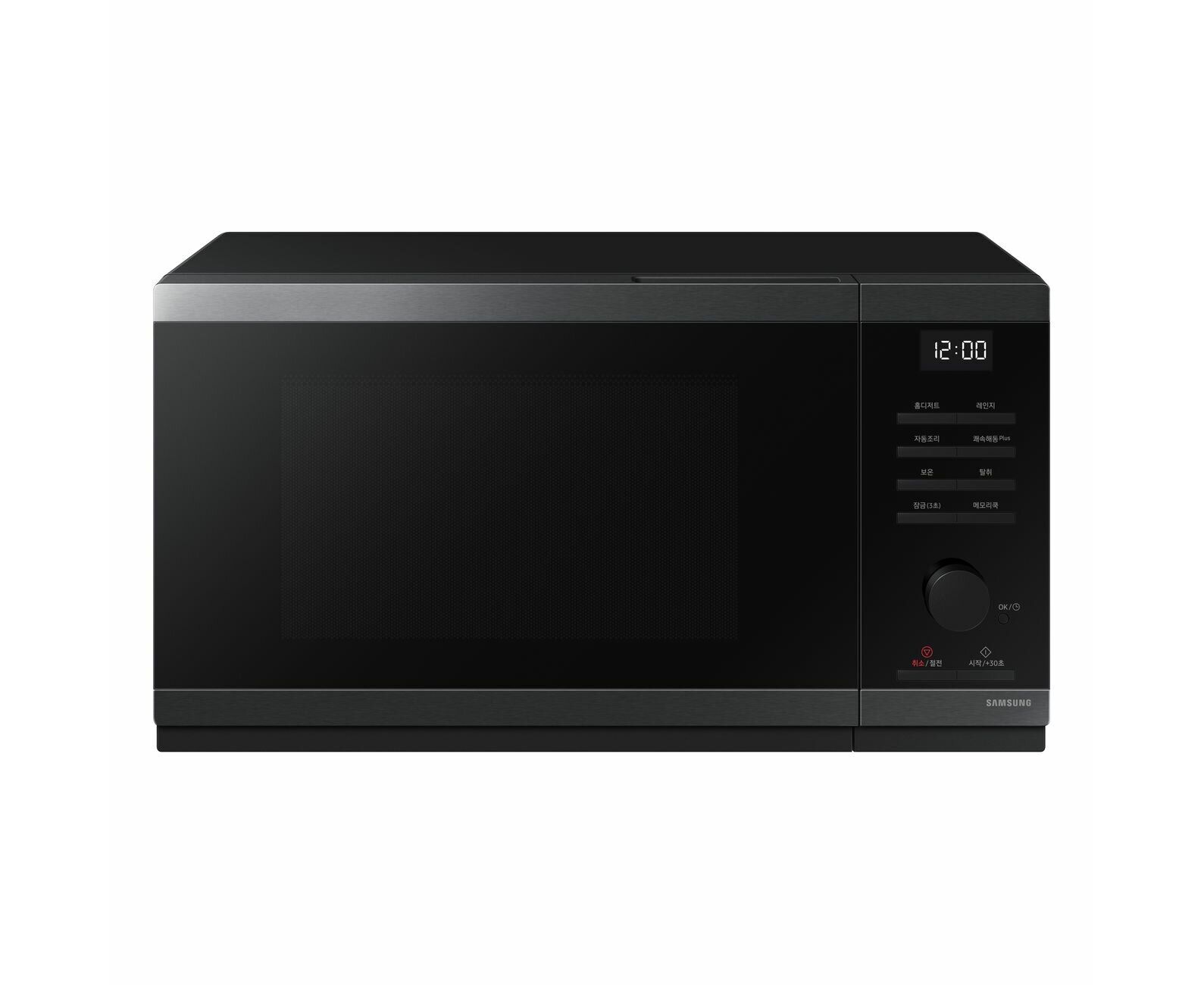 Микроволновая печь Samsung MS23 DG4504 AGBW черная сталь
