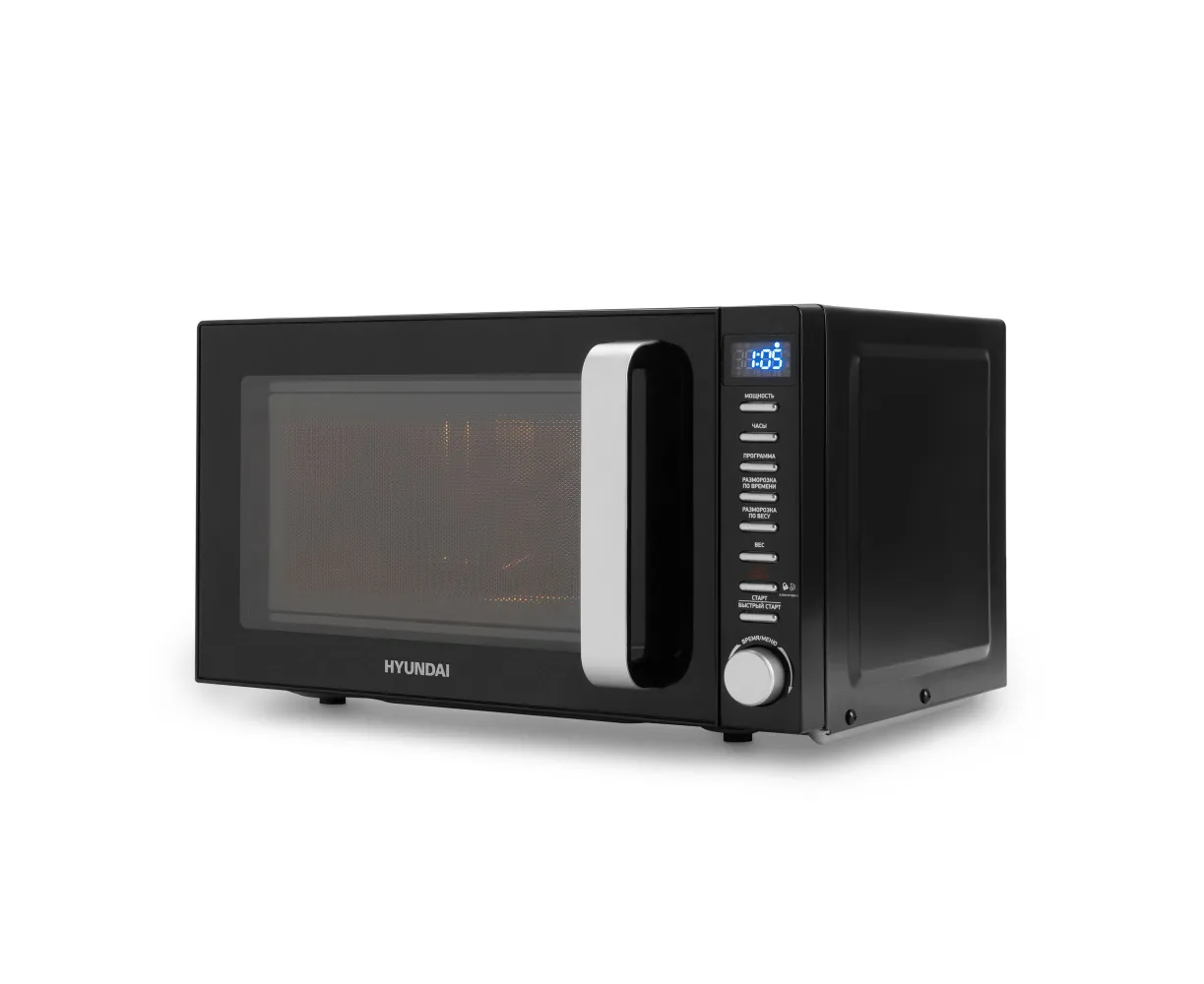Микроволновая печь Hyundai HYM-D3034 20 черный/хром