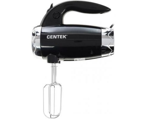 Миксер Centek CT-1115 (черный/хром) 350 Вт, 6 скоростей+турбо, взбивание/замешивание