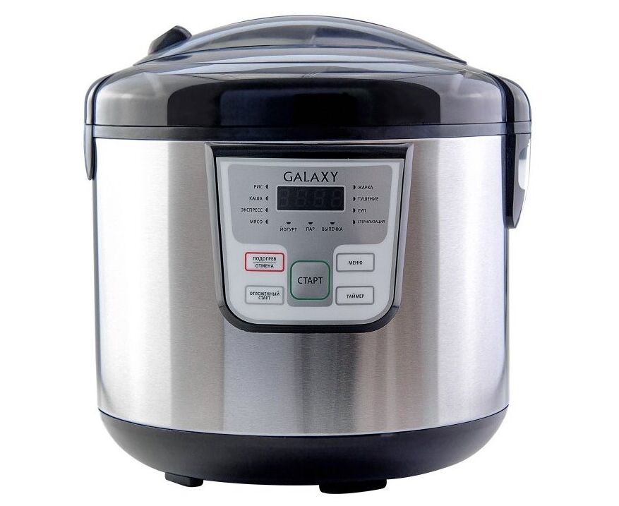 Мультиварка Galaxy Line GL 2641 черный, 5л. 11 программ приготовления