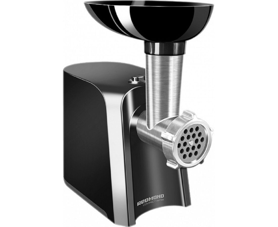 Мясорубка Redmond RMG-1223-6 1000 Вт черный/серебристый