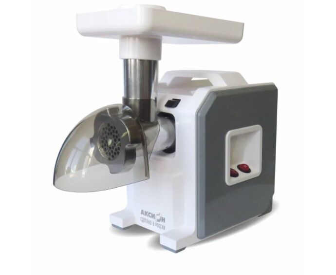 Мясорубка Аксион М 43.04 Белый/Серый