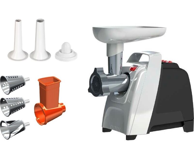 Мясорубка Аксион М 62.03 черный-серебристый