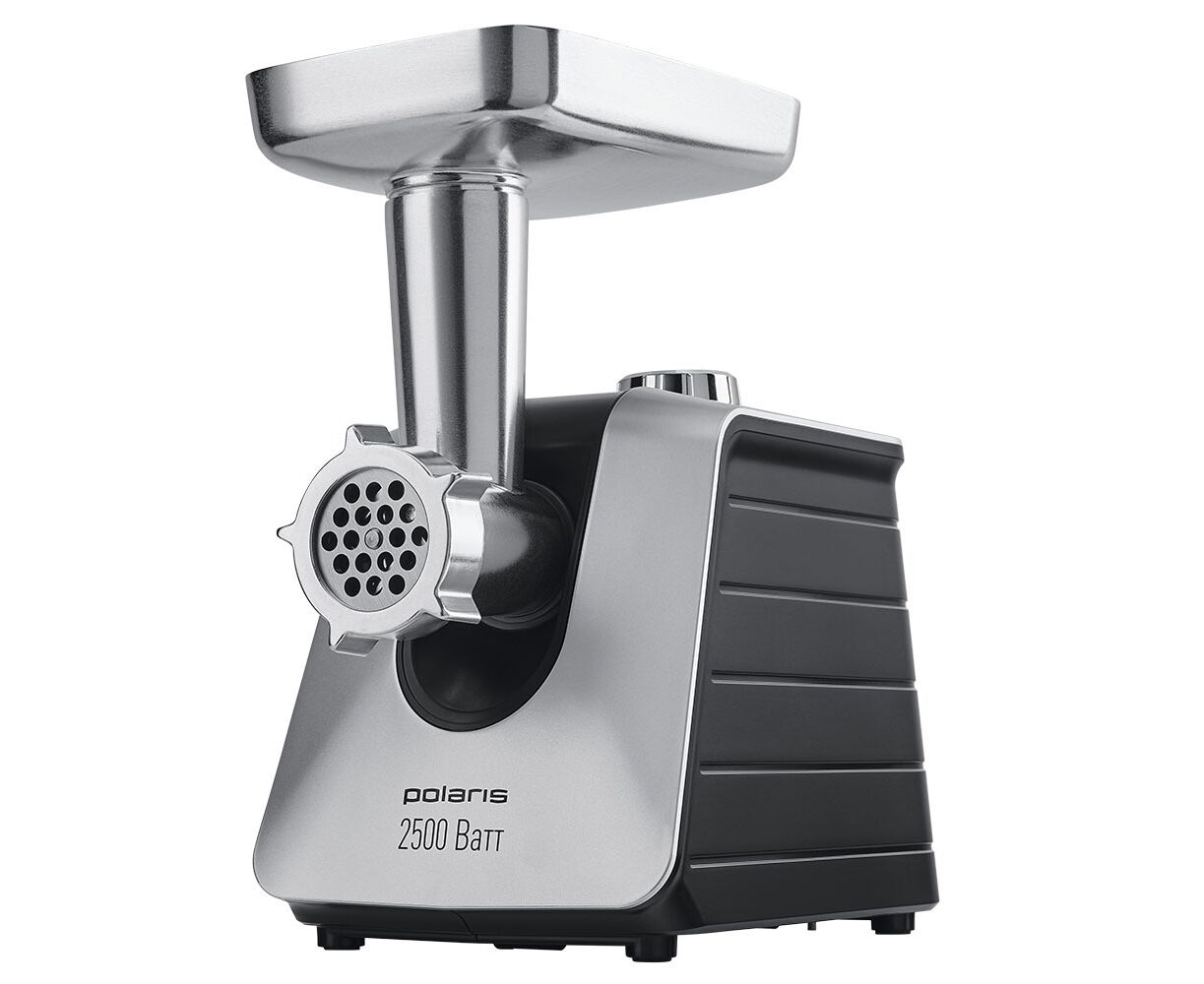 Мясорубка Polaris PMG 2561 черный/серебристый