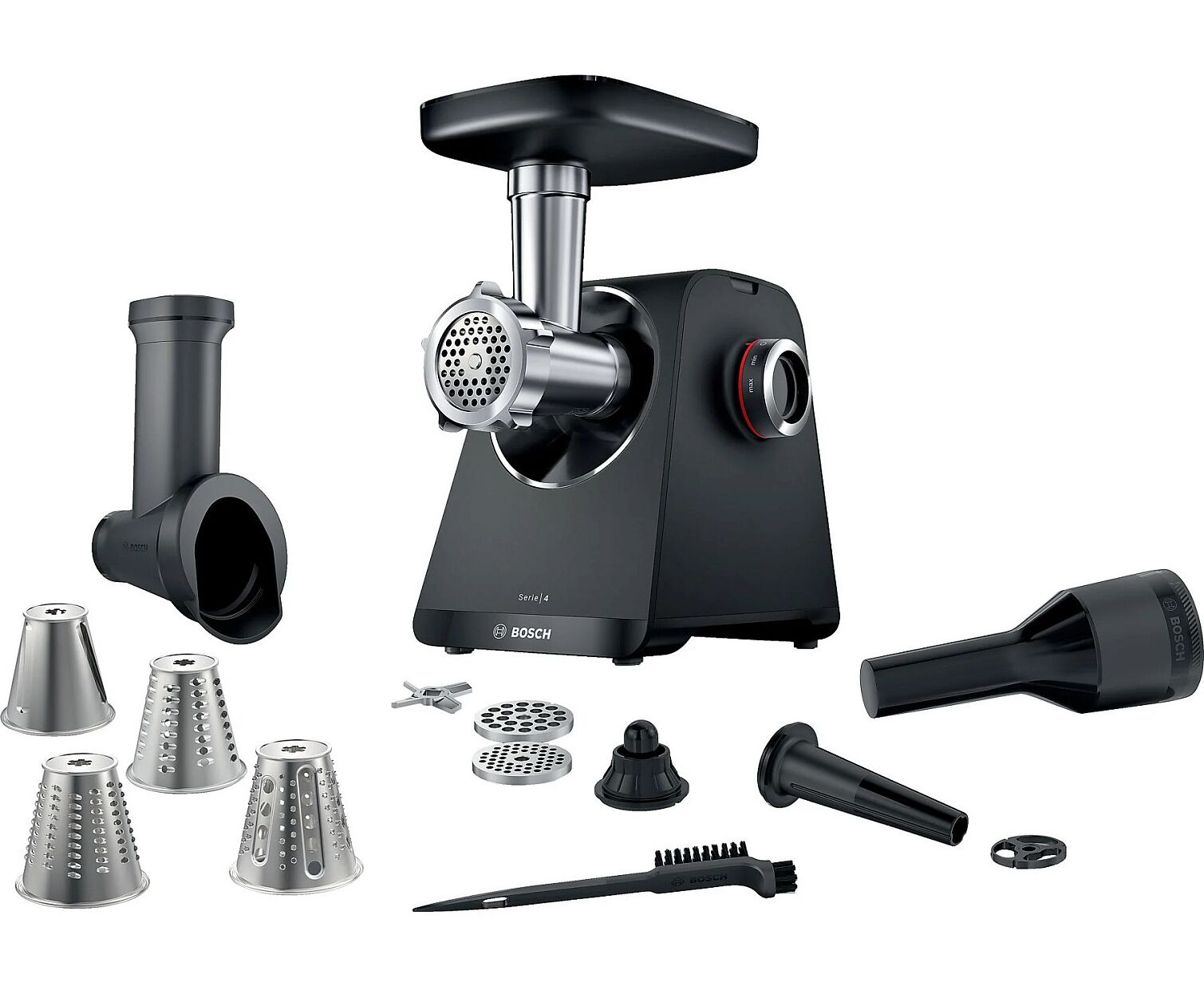 Мясорубка Bosch MFWS440 B черный