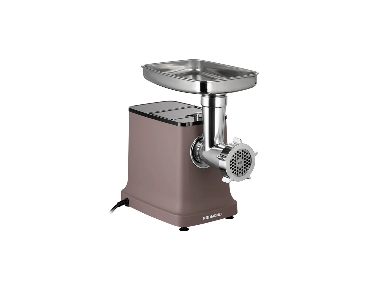 Мясорубка REDMOND MG502 серо-коричневый