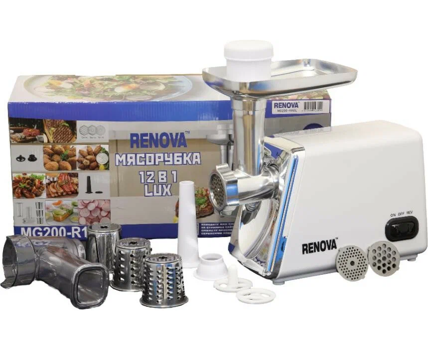 Мясорубка RENOVA MG200-R1 WL