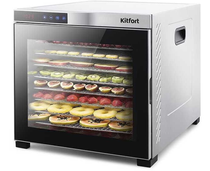 Сушка для фруктов и овощей Kitfort КТ-1910 нерж