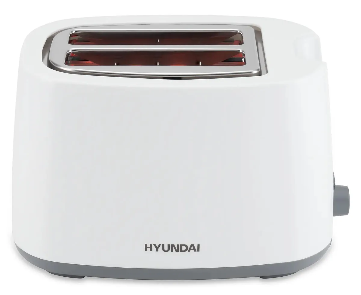 Тостер Hyundai HYT-2301 белый/серый