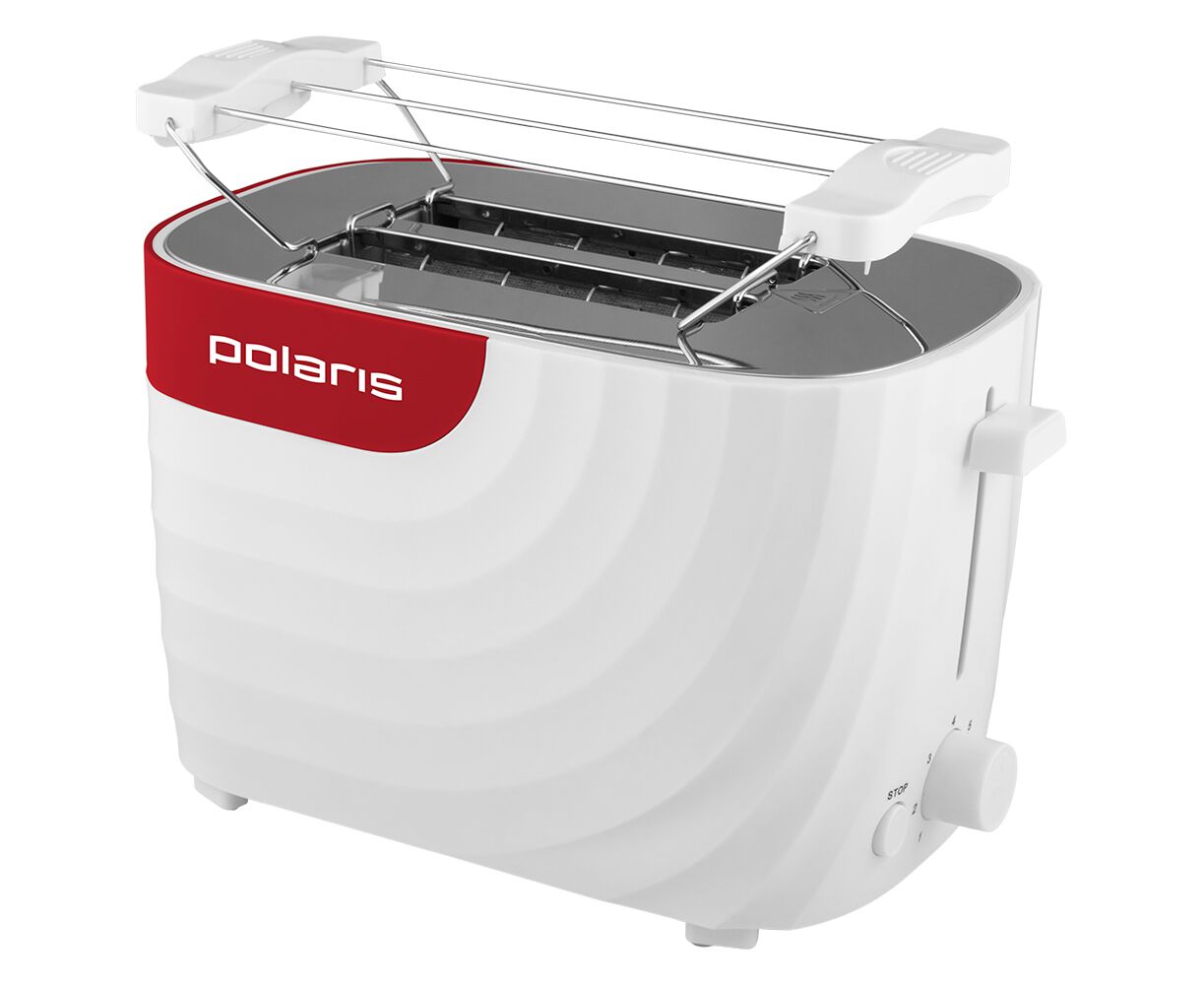 Тостер Polaris PET 0720 700 Вт белый/красный