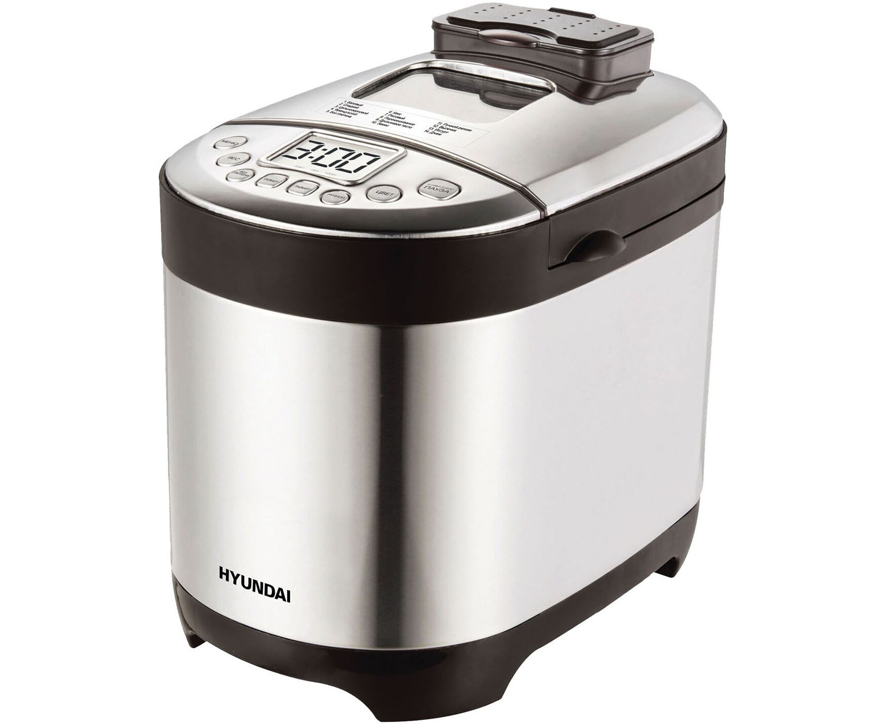 Хлебопечь Hyundai HYBM-4081 черный/серебристый