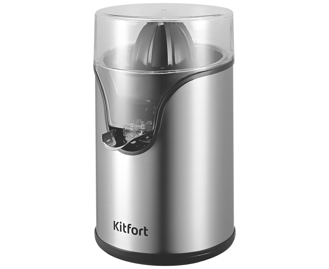 Соковыжималка Kitfort КТ-1119 нерж/черный