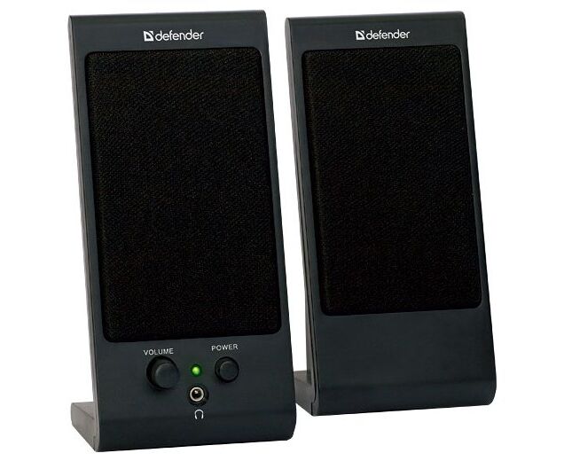Акустическая система 2.0 DEFENDER SPK-170 черный, 6 Вт, питание от USB 65165