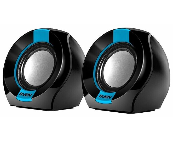 Акустическая система 2.0 SVEN 150 черный/синий