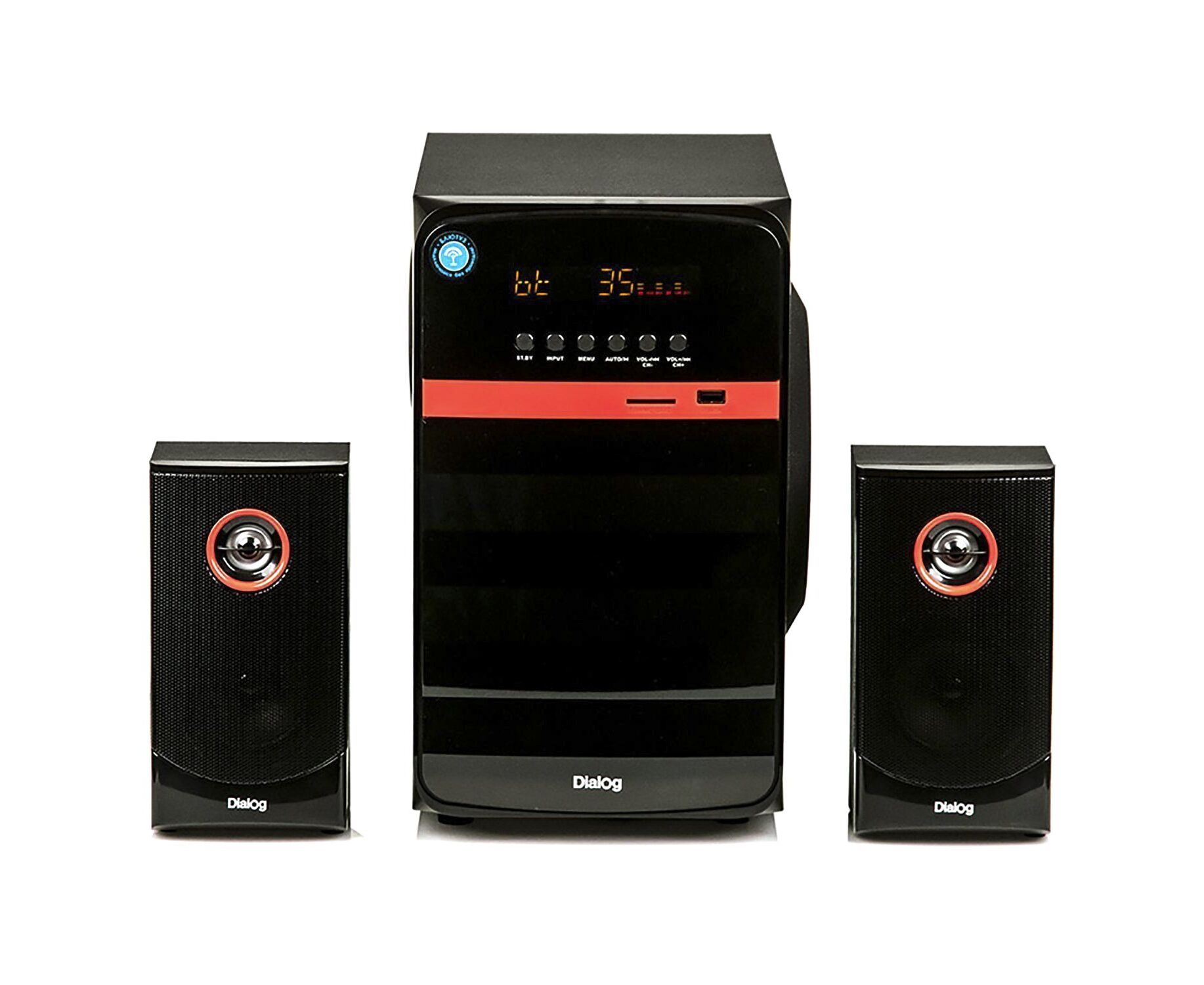 Компьютерная акустика Dialog Progressive AP-240 B 2.1 (black) (57218)