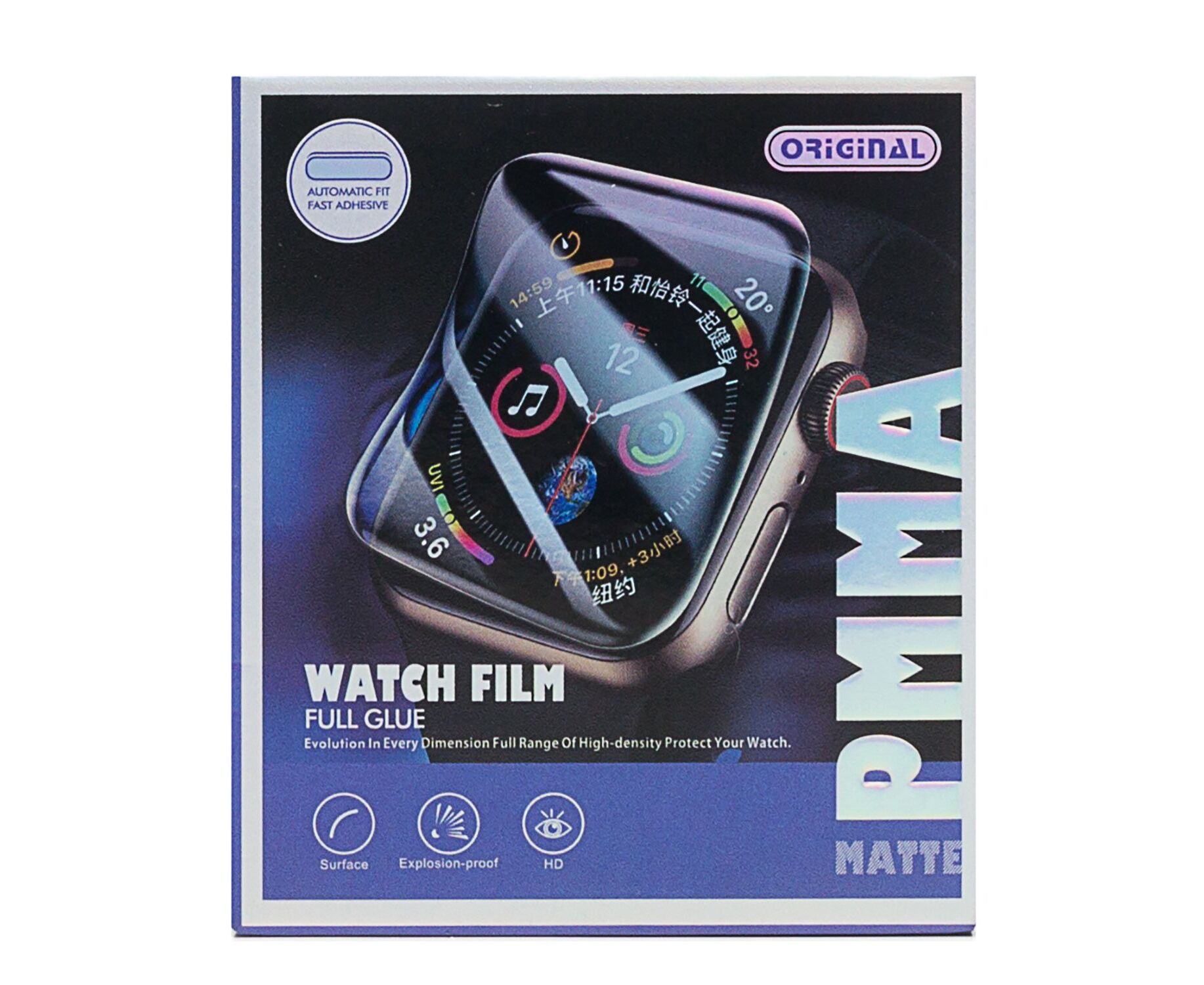 Защитная пленка TPU - Polymer nano для "Huawei Watch GT 42 mm" (black) (205890)