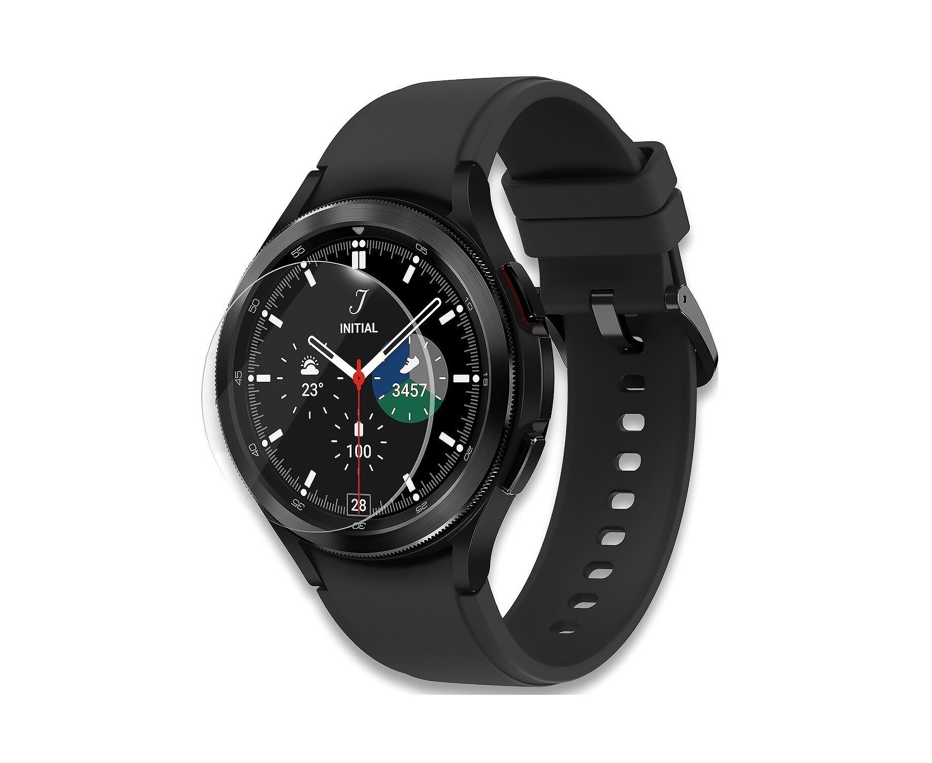 Защитная пленка TPU - Polymer nano для "Samsung Galaxy Watch 4 Classic 42 mm" (black) (205901)