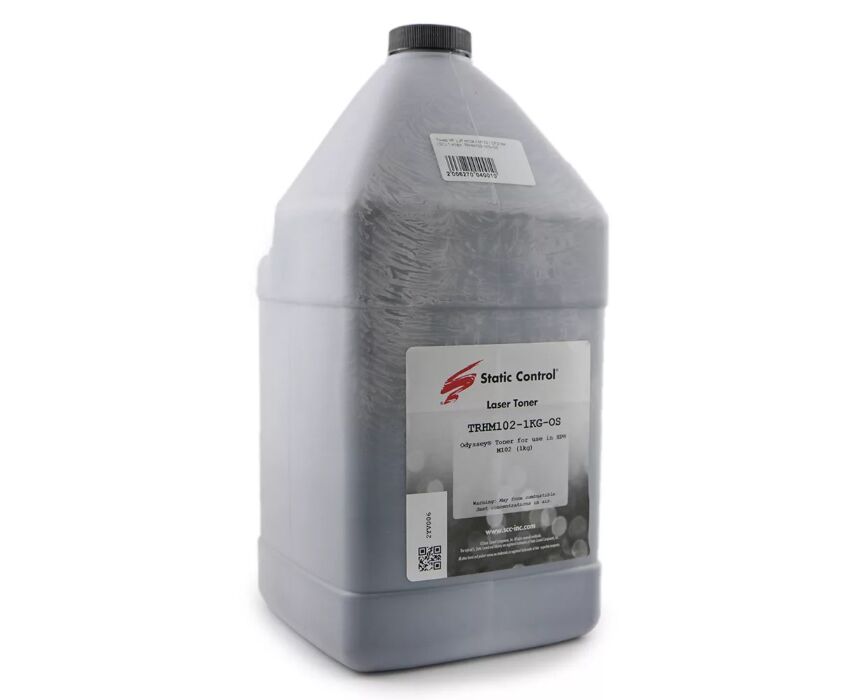 Тонер Static Control TRHM102-1 KG-OS черный флакон 1000гр для принтера HP LJ M104/M132