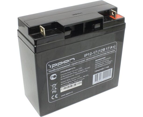 Батарея для ИБП Ippon IP12-17 12 В 17 Ач