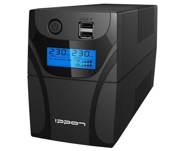 ИБП Ippon Back Power Pro II Euro 650 360 Вт 650 ВА черный