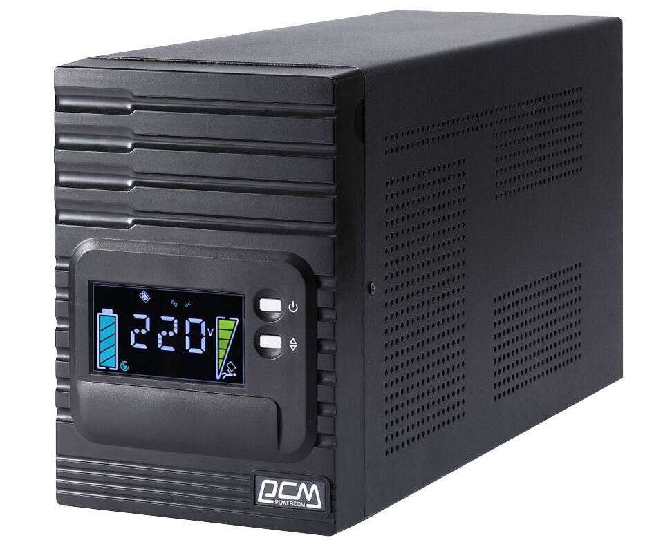 ИБП Powercom Smart King Pro+ SPT-1500-II LCD 1200 Вт 1500 ВА черный