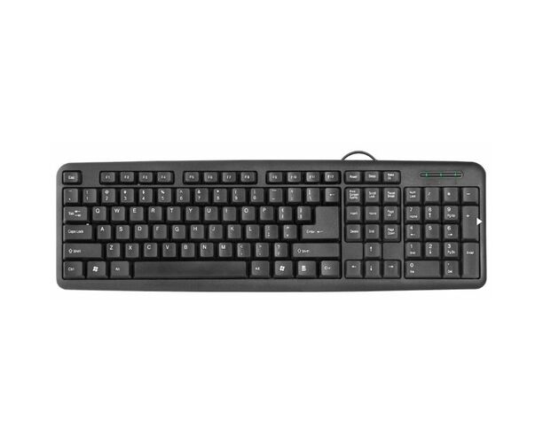 Клавиатура Defender HB- 420, Black, Classic, USB, мембранная, кабель: 1,5 м (45420)