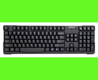 Клавиатура A4 Tech KR-750 черный USB