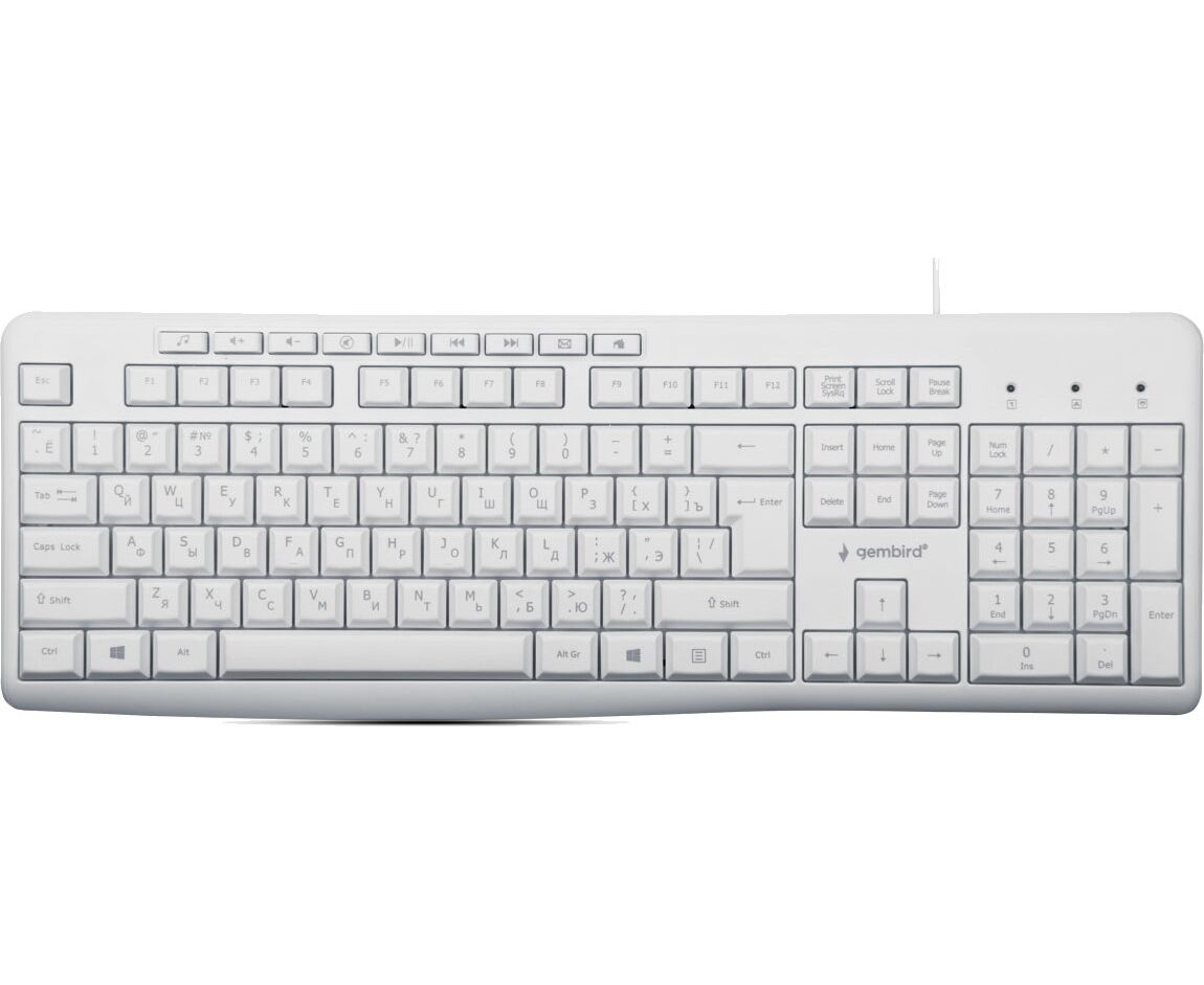 Клавиатура Gembird KB-8430 M, USB