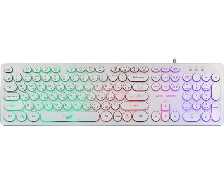 Клавиатура Dialog Gan-Kata KGK-16 U white