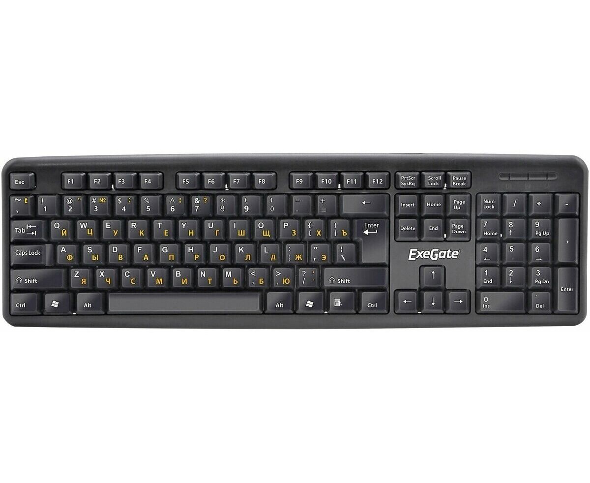 Клавиатура Exe Gate LY-331 EX279937 RUS черный