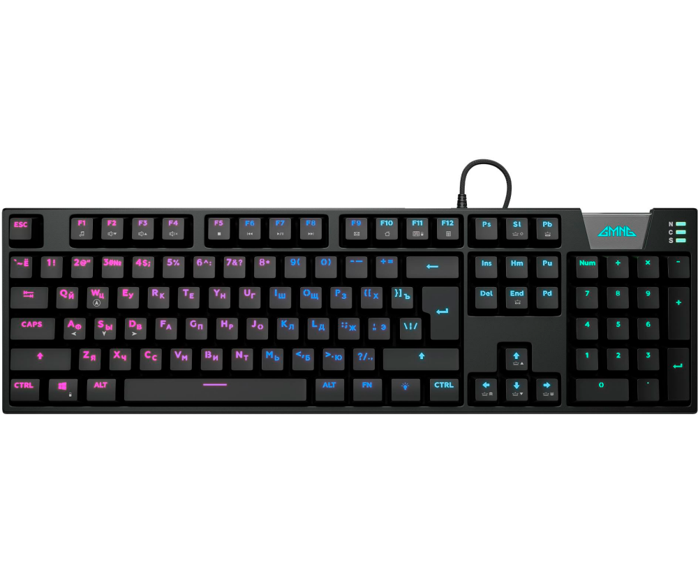 Клавиатура GMNG GG-KB780 X USB черный