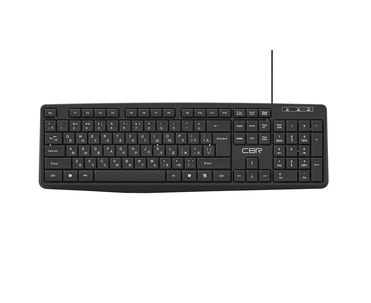 Клавиатура CBR KB 115 USB 1,8м
